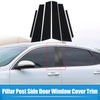 Kia Optima 6 x Car Pillar Post Side Door Window Cover Trim (2011-2015)