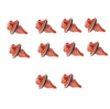 Toyota 10 x Orange Fender Guard Wheel Flare Trim Clips (Fits Various Years)