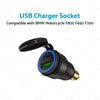 BMW Ducati Motorcycle Hella DIN Type C Dual USB Charger Socket