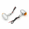 Motorcycle 2 x Bullet Mini Heavy Duty Turn Signal Lights