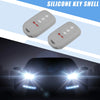 Honda Accord EX EXL EX-L 2013-2018 Gray Smart Key Fob Cover Case (2 x)