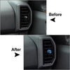 Ford Bronco Sport Blue Center Air Conditioner Vent Ring Cover (2021-2024)