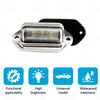 Truck SUV Trailer Lorry 6 LED License Plate Light Lamps