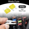 Car Boat Truck RV Motorcycle Maxi Fuse 20A Blade Fuse 5 Pcs