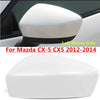 Mazda CX-5 White Left Driver Side Rearview Mirror Cap Cover (2012–2014)