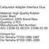 Yamaha TT350, XT350 Intake Manifold Link Rubber (1985-1987)