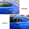 Subaru WRX STI VA Gloss Black Side Rear Window Louver Cover (2014–2021)