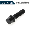 Volkswagen Porsche 10 x M14x1.5mm Ball Seat Wheel Lug Bolt 50mm Shank