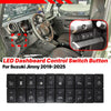 Suzuki Jimny Latching LED Blue Dashboard Switch Button (2019–2025)