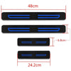 4 x Car Door Sill Scuff Cover Anti Scratch Decal Protector