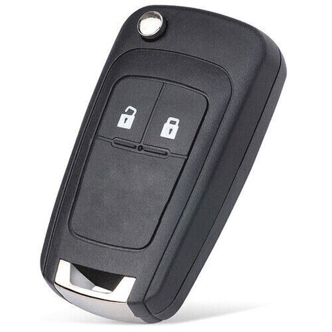 2 Button Flip Remote Key Shell case Fob for Holden Barina