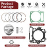 Yamaha Rhino YXR660 102mm Forged Piston & Top End Gasket (2004–2007)
