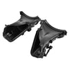 Harley Road Glide Matte Fairing Speaker Storage Glove Box Air Duct
