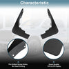 Dodge Ram 1500 2019-2025 - Splash Guards, No-Drill Mud Flaps Kit