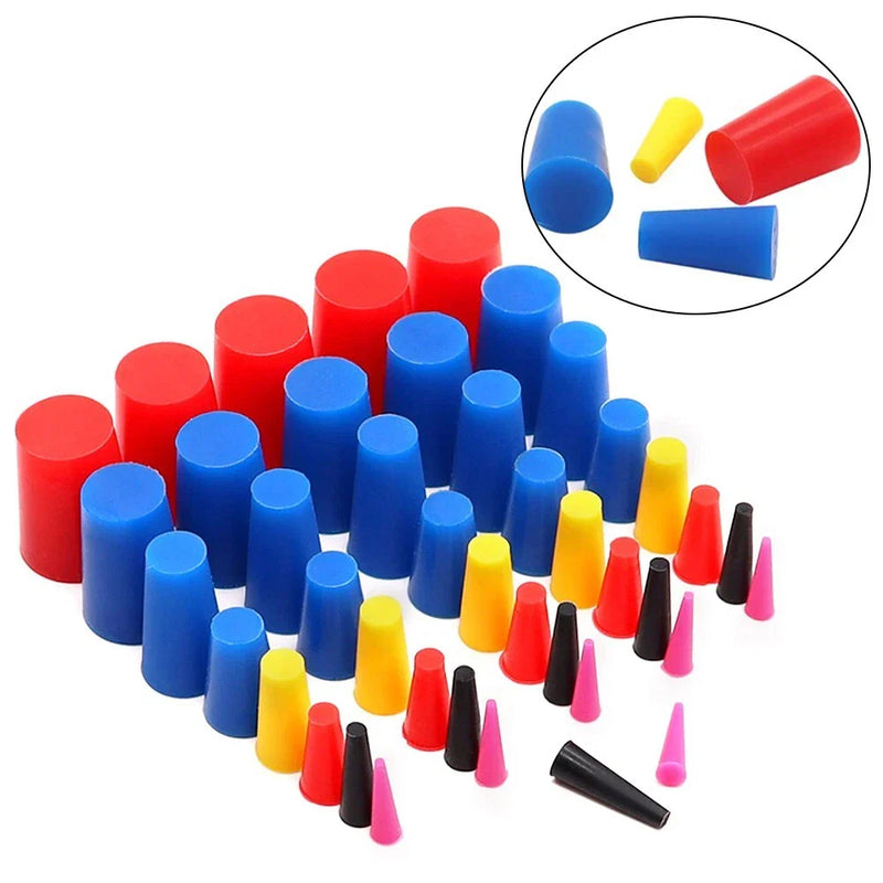 Plating Powder Coating Silicone Rubber Tapered Plug