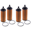 Jeep Dodge Ram Chrysler 3.2L 3.6L V6 4 x Engine Oil Filters (2011-2023)