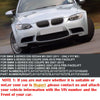 BMW E92 E93 328i 335i 3-Series Black L+R Front Kidney Grille (2007-2010)