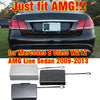 Mercedes E Class W212 AMG Line Sedan Tow Hook Cover Rear Bumper (2009–2013)