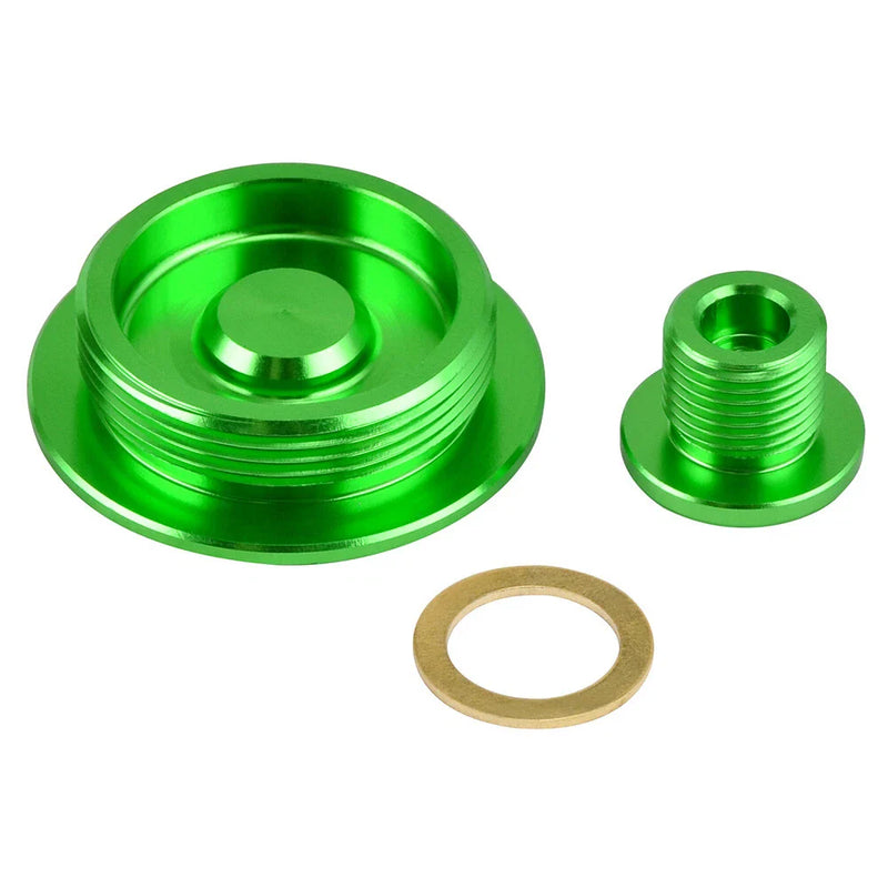 Suzuki DRZ400E / DRZ400S / DRZ400SM CNC Engine Timing Plugs (2000-2024)