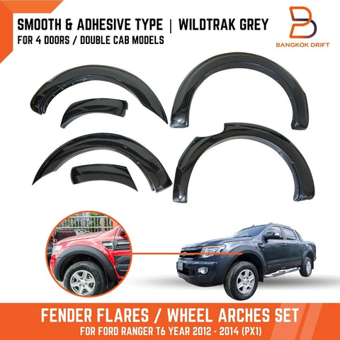 Ford Ranger PX1 T6 2012-2015 Pickup Wheel Arch Fender Flares