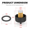 Yamaha G9-A, G11-A, G21-A Gas Tank Fuel Filter (1991–2004)