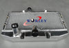 Suzuki GT750 Aluminum Radiator + Black Hose (1972-1977)