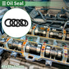 Oil Seal 40x55x10mm Seal Ring NBR Rubber Black