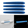 Car Scratch Protection Universal Carbon Fiber Door Handle Reflective Sticker
