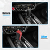 Mazda 3 Black Red Gear Shifter Knob Cover (2014-2018)