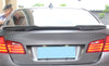 BMW 5 Series F10 F18 Rear M4 Style Carbon Fiber Spoiler Wing (2011-2017)