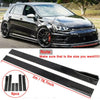 Infiniti Q50 Q60 Q70 G25 G37 Carbon Black Side Skirt Lip (2014-2023)