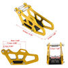 Honda CR125 CR250 CR450R Motorcycle Chain Guard Protector Gold Tone