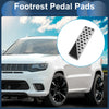 Jeep Grand Cherokee (2022-2025) - Silver Tone Footrest Pedal Cover