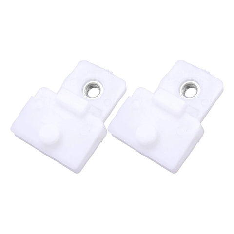 Isuzu D-Max Rodeo Holden Colorado 2 x White Door Glass Rail Clips
