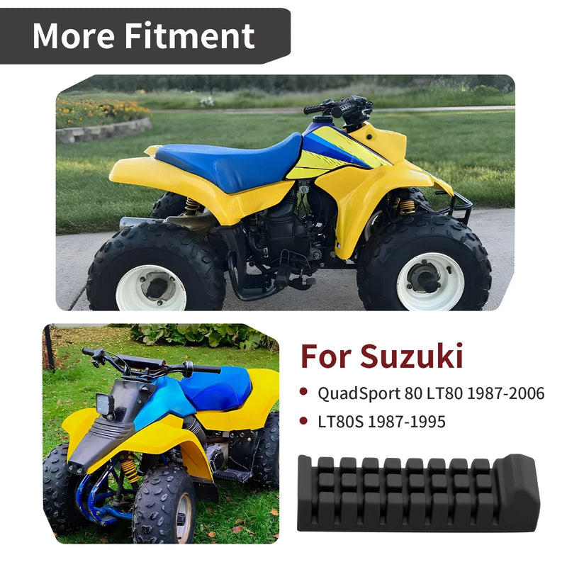 Suzuki LT80 / Quadsport 1987-2006 Foot Peg Rest Rubber