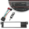 BMW E46 1 Din Radio Fascia Adaptor Panel with Wiring Harness (1998–2005)