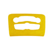 Dodge Charger 1x Yellow Leather A/C Panel Cover (2016-2023)