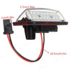Nissan Altima Maxima Murano LED License Plate Light Lamps (2002-2023)