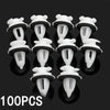 Fastener clips Plastic White Fender With Seal Ring