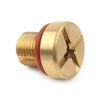 Land Rover Car Brass Male Thread End Cap Connector
