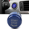BMW F10 F15 F16 F22 Blue Engine Start Stop Switch Button Cover (2011-2019)