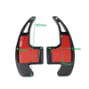 Ford Mustang Red Steering Wheel Shift Paddle Shifter Trim Cover (2015-2023)
