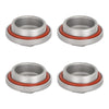 Suzuki GN GZ GS DR DR-Z 125 400 X TU 4 x Valve Caps with O-Rings (2000-2023)