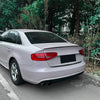 Audi A4 S4 B8 Gloss Black Rear Boot Spoiler Lip (2009-2016)