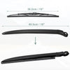 Porsche Cayenne S Pre-GTS Rear Wiper Blade Arm Set (2002-2010)