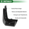 Honda Fit Hatchback Mud Flaps Splash Guards Front & Rear (2018-2019)