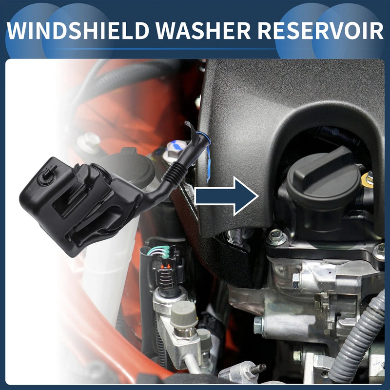 Mercedes-Benz GLK250 Windshield Washer Reservoir with Cap (2010-2015)