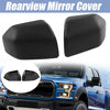 Ford F-150 Matte Black Driver & Passenger Side Mirror Cover Caps (2015-2020)