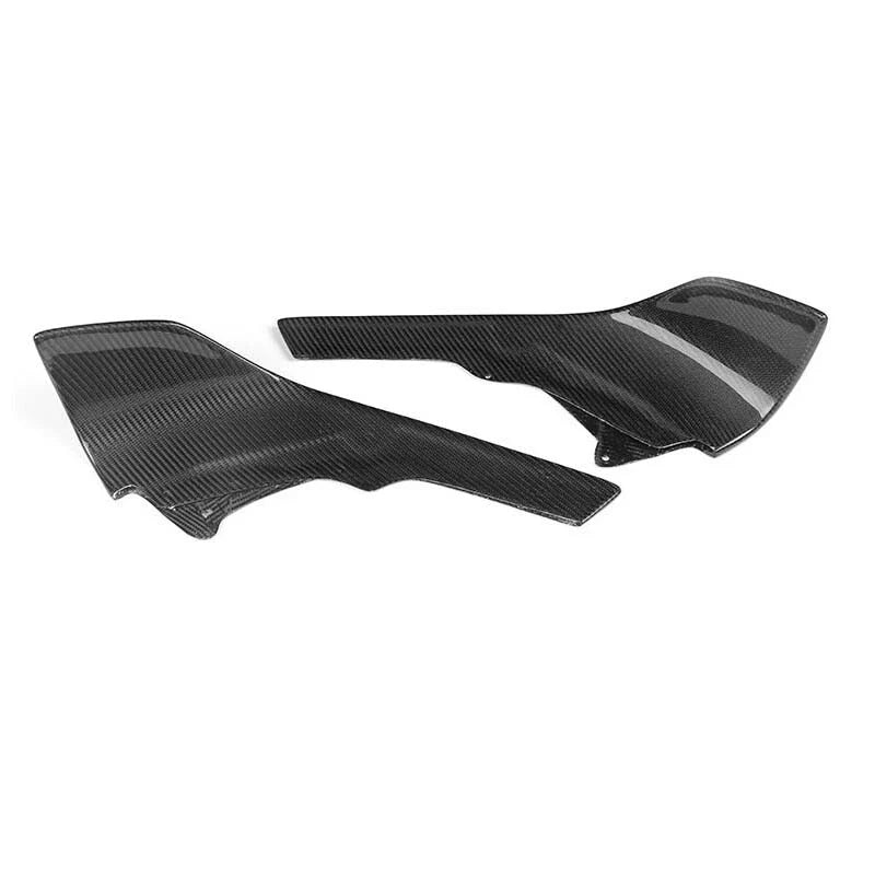 BMW F87 M2 2016-2019 Real Carbon Fiber Front Bumper Side Splitter Lip fit