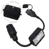 European Vehicles Trailer Light Converter 7Pin to 4Way Flat
